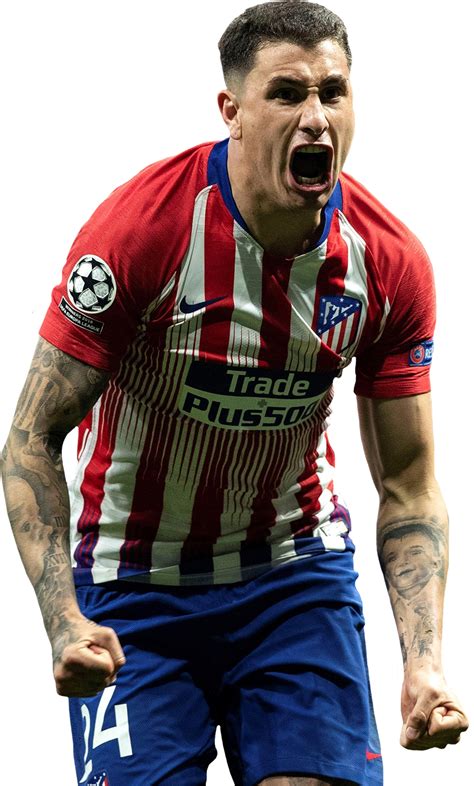 José Maria Gimenez Atlético Madrid football render - FootyRenders