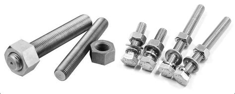 Stainless Steel Fasteners A Uns S Hex Bolts Nuts J Bolt