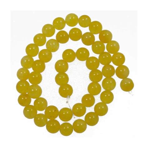 Uk Semi Precious And Gemstone Beads Malay Jade Dyed Honey Yellow