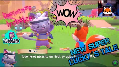 Busquemos Treboles New Super Luckys Tale YouTube