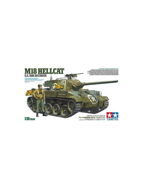 Tamiya 35376 M18 Hellcat U S Tank Destroyer