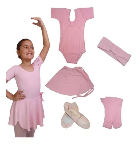 Roupa De Ballet Bailarina Infantil Bal Adolescente K Parcelamento