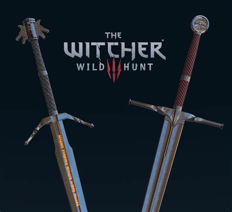 Artstation Witcher 3 Swords Fanart