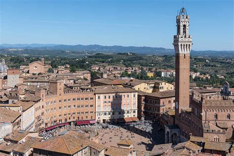 Piazza del Campo from Above – DorsetScouser Photography