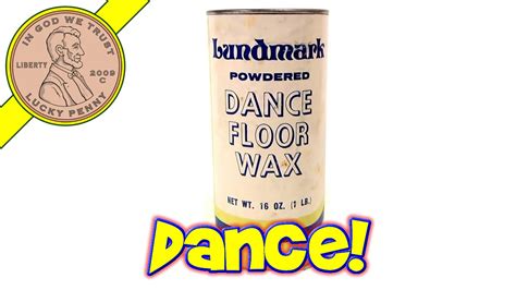 Lundmark Powdered Dance Floor Wax 1lb Tin Get Your Disco Groove On Youtube