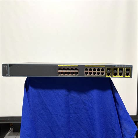 Jual Switch Hub Cisco Catalyst 2960g 24 Tc L 24 Port Gigabit Shopee