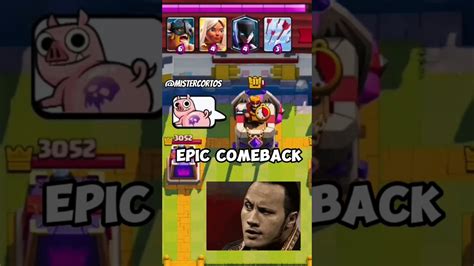 Epic Comeback Remontada Epica Clashroyale Epiccomeback