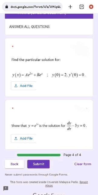 Answered Determine The Order For The Following Differential Equation