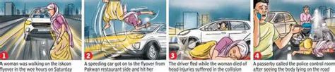 Ahmedabad Hit Run Kills Woman On Iskcon Flyover Ahmedabad News