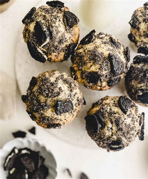 Easy Quick Oreo Muffins Recipe Vintage Confections