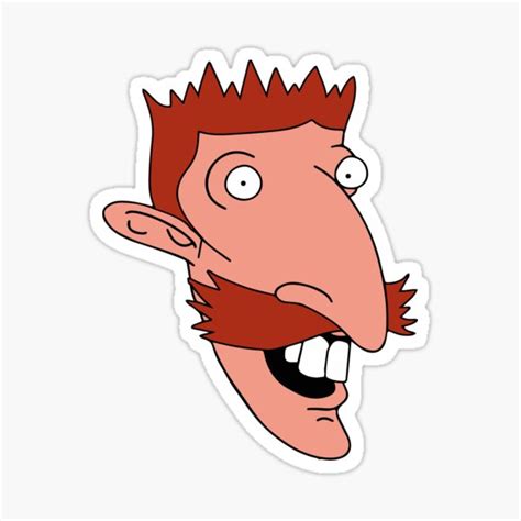 Pegatina Smashing Nigel Thornberry De The Wild Thornberrys De