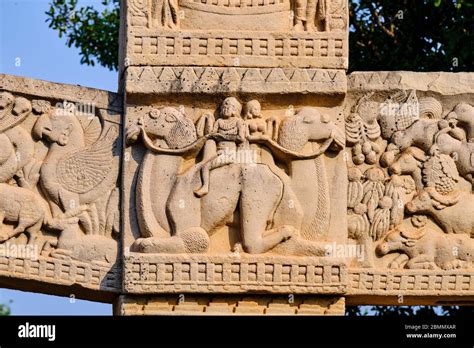 India Madhya Pradesh State Sanchi Buddhist Monuments Listed As World