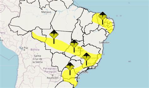 Alerta Amarelo Para Temporais Chuva Forte E Transtornos Em Partes Das