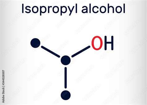 Isopropyl Structure Drawing