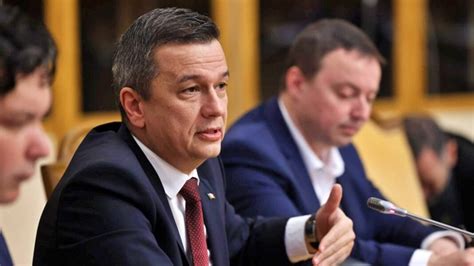 Ordonanta De Reglementare De Ultim Moment Anuntata De Sorin Grindeanu