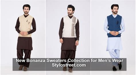 Bonanza Satrangi Men Sweaters 2023 Archives - Stylostreet