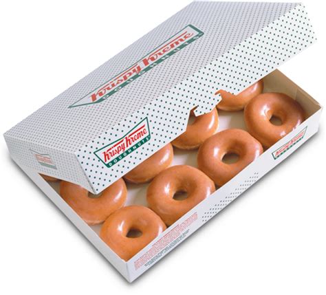 Download One Dozen Original Glazed® Doughnuts Krispy Kreme Donuts Png Image With No Background