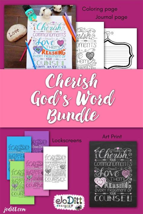 Bible Journaling Kit Bible Journaling Printable Psalms Etsy