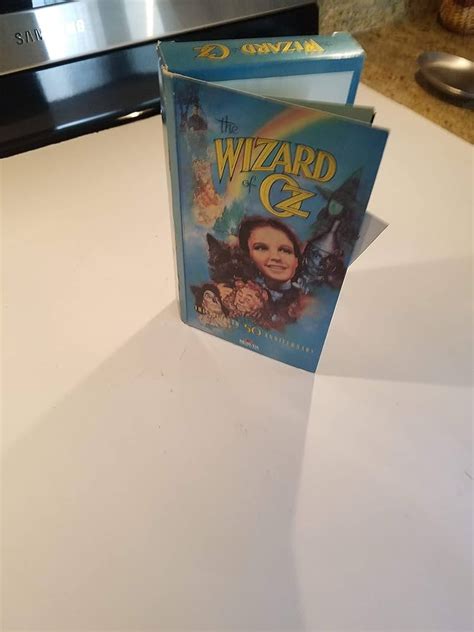 Wizard Of Oz Vhs Th Anniversary Tape Weeklybangalee