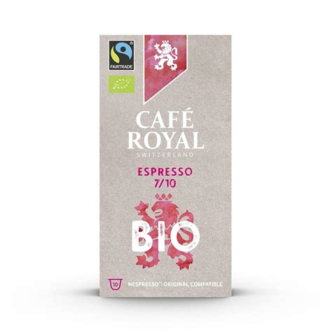 Caf Royal Espresso Bio Fair Organic Edition Nespresso