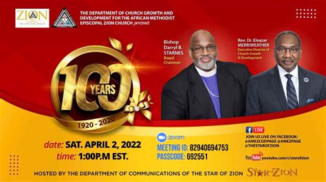 Livestream Ame Zion Development
