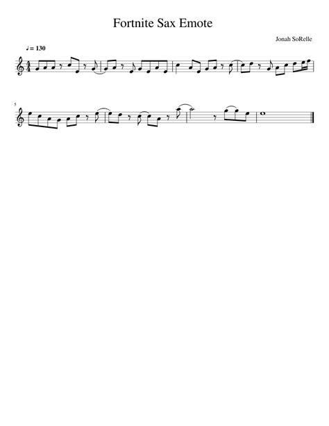 Phone It In Sheet Music Fortnite Sheet Music For Piano Solo Easy