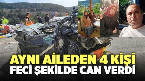 Ayn Aileden Ki I Kazada Feci Ekilde Can Verdi Denizli Haber