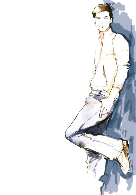 Pin By Clement H On Fashion Illustration Man Illustration Fashion