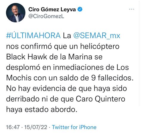 César Jiménez Mtz on Twitter Con información de CiroGomezL