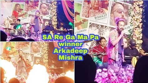 Sa Re Ga Ma Pa Winner Arkadeep Mishra Live Singing Show