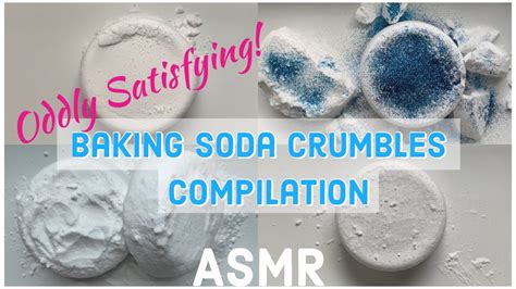 The Most Satisfying BAKING SODA CRUMBLE COMPILATION ASMR Anxiety