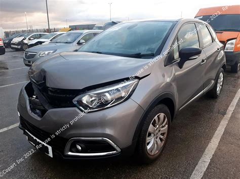 VIN VF12RD11A53816660 RENAULT CAPTUR EXP 2015 Car History Stat Vin