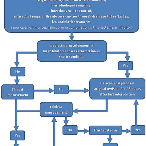 Proposed Algorithm For Diagnostic And Treatment Of Cervical Abscesses