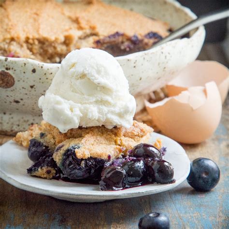 Low Carb Old Fashioned Blueberry Cobbler Recipe Simply So Healthy