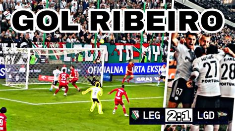 GOL RIBEIRO Legia 2 1 Lechia 04 11 2022 Legia TV YouTube