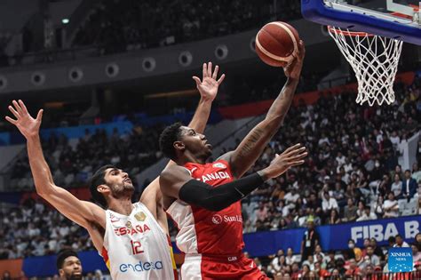 Fiba World Cup Spain Vs Canada Xinhua