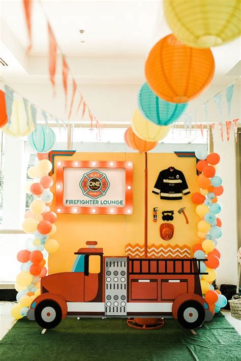 Rustic Firefighter Birthday Party Artofit