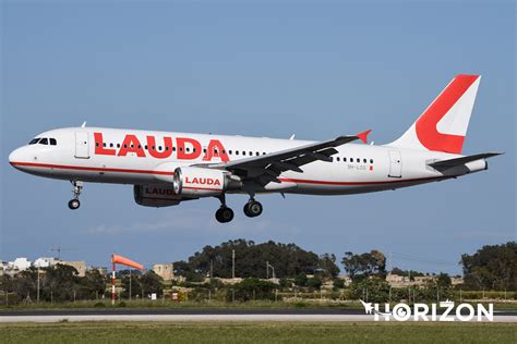 Lauda Europe Airbus A320 214 9H LOS Horizon