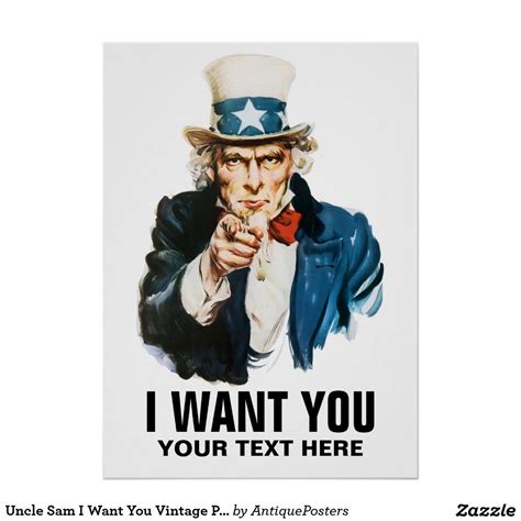 Uncle Sam I Want You Vintage Poszter The Big Labowski I Want You