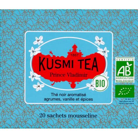 Kusmi Tea Prince Vladimir Bio Monoprix Fr