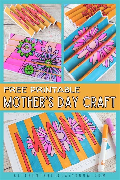 Printable Mother S Day Agamographs The Kitchen Table Classroom