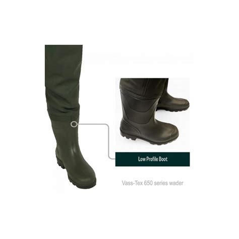 Vass Tex Thigh Wader With Low Profile Boot