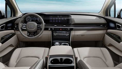 2021 Kia Sedona / Carnival Reveals Sophisticated Interior In New Image