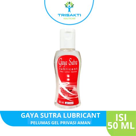 Jual Gaya Sutra Lubricant 50 ML Pelicin Gel Pelumas Ms V Shopee