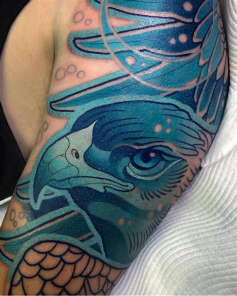 Eagle eye 🦅 Work by @samclarktattoos | Eagle eye, Eagle, Tattoos