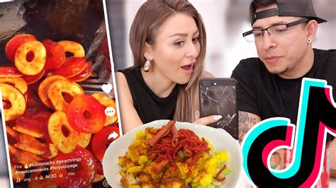 We Tasted Viral Mexican Snacks Tik Toks Yeshipolito Youtube