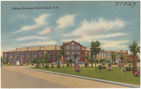 Marine Barracks Parris Island S C Digital Commonwealth