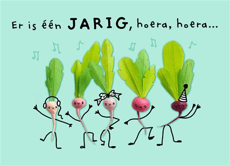 Verjaardag Kaart Klassiek Er Is Er Een Jarig Hoera Hoera Hallmark