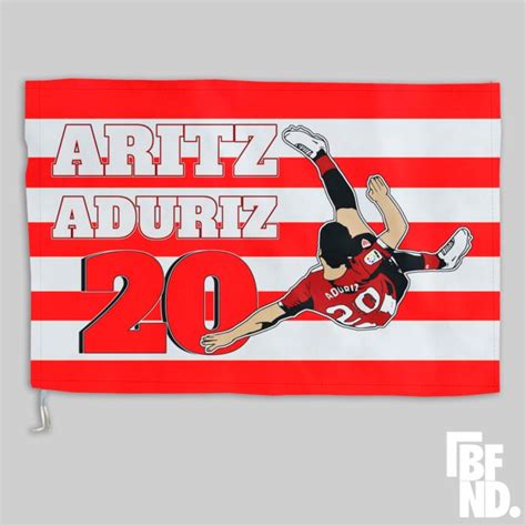 Bandera Athletic Aduriz Bufandea Personalizadas BFND Aritz