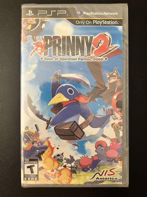 Prinny Dawn Of Operation Panties Dood Sony Psp Brand New